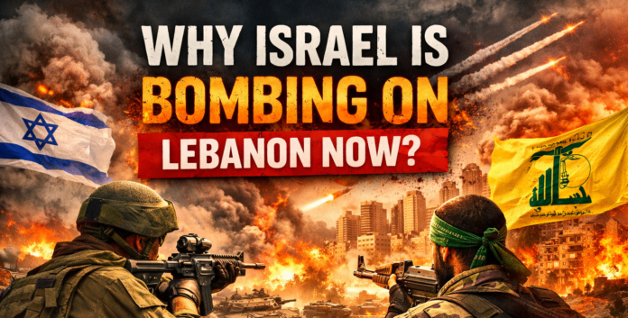 Why Israel is striking lebanon now Lebanon